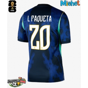 Brasilia Lucas Paqueta #20 Vieraspaita MM-kisat 2026 Lyhythihainen